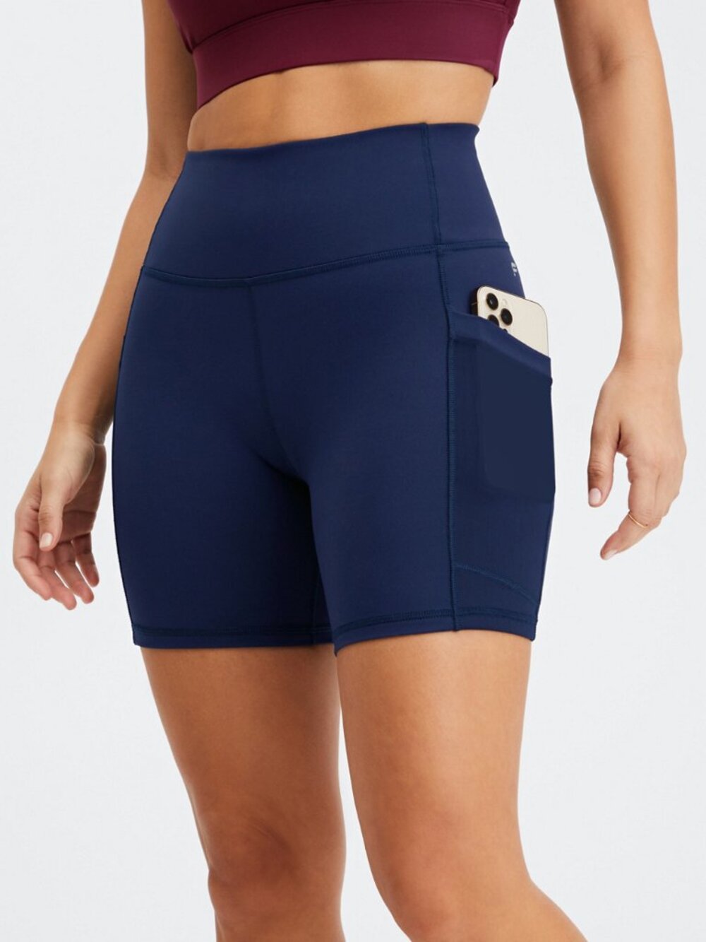 Fabletics On-The-Go PowerHold® High-Waisted 6'' Short
